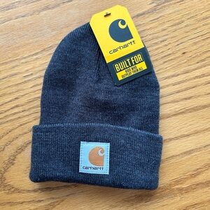 NWT Carhartt Toddler Grey Knit Beanie
